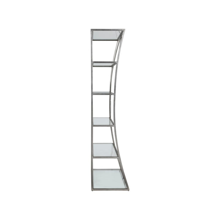 Bookcases & Etageres Ellipse Etagere - Silver Leaf
