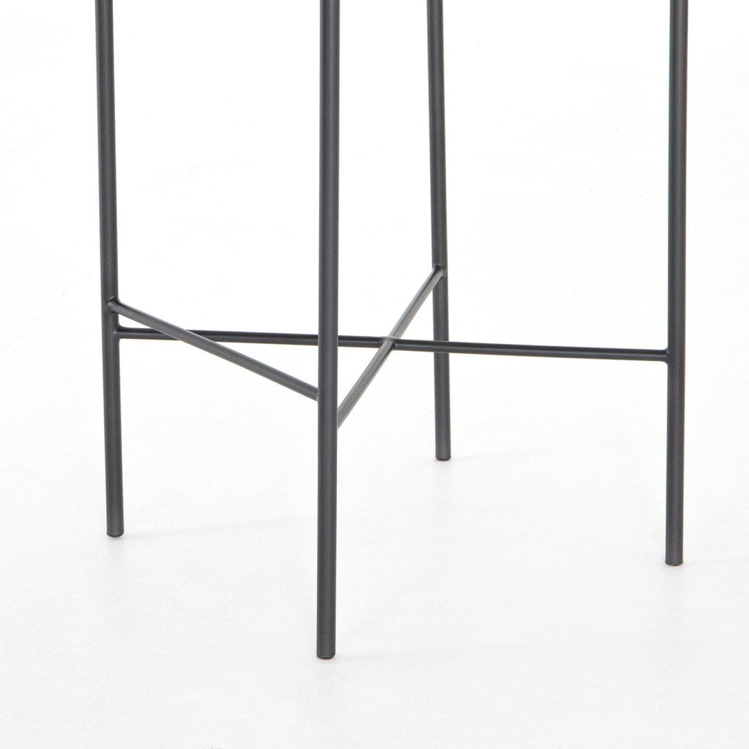 Gavin Bar Stool - Natural Leather