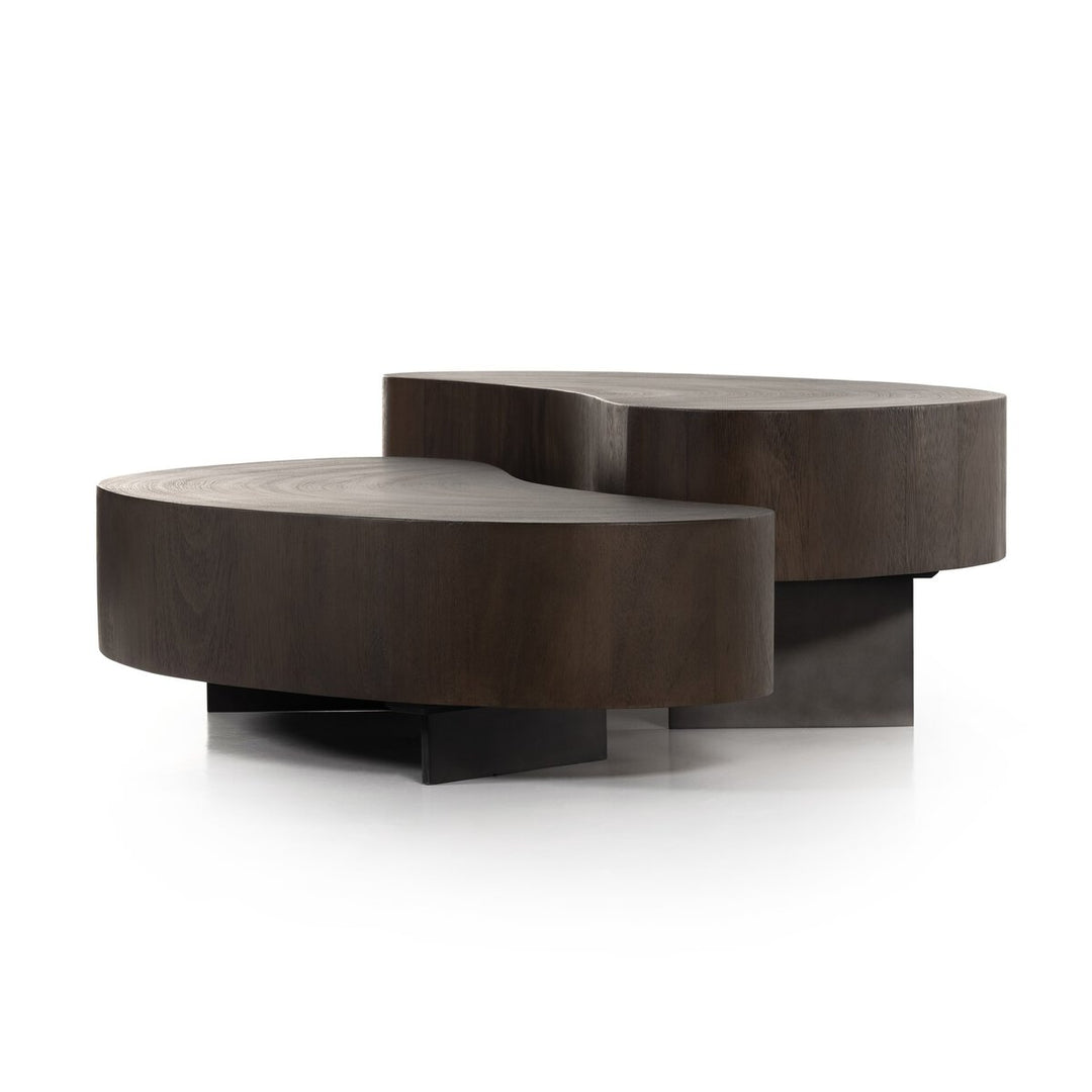 Garrett Coffee Table - 2 Piece - Smoked Guanacaste