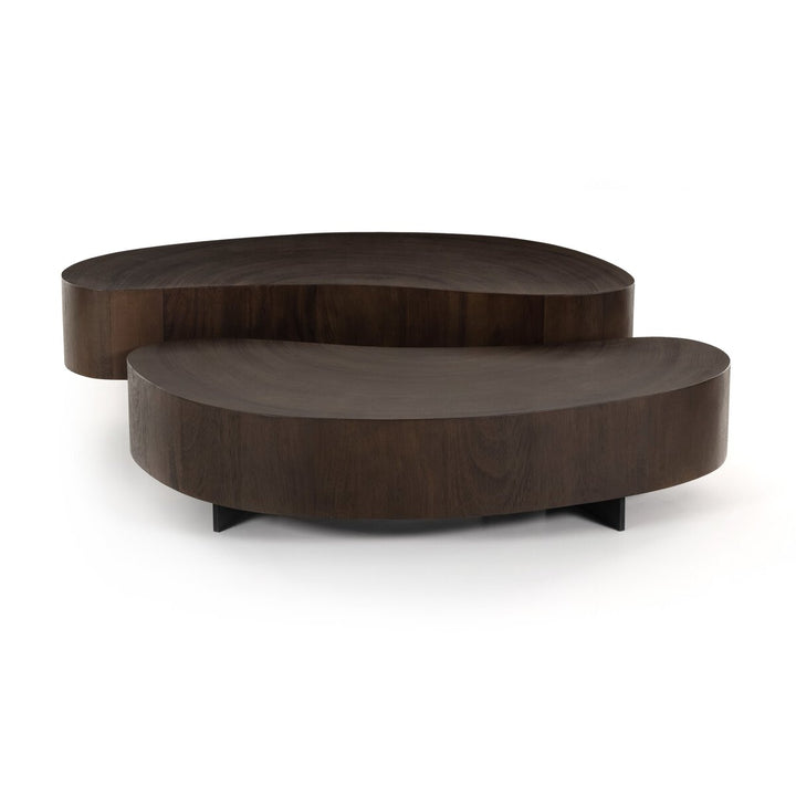 Garrett Coffee Table - 2 Piece - Smoked Guanacaste