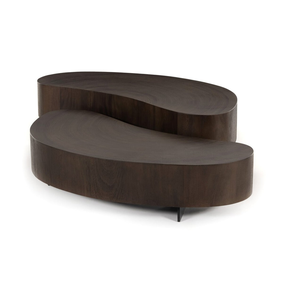 Garrett Coffee Table - 2 Piece - Smoked Guanacaste