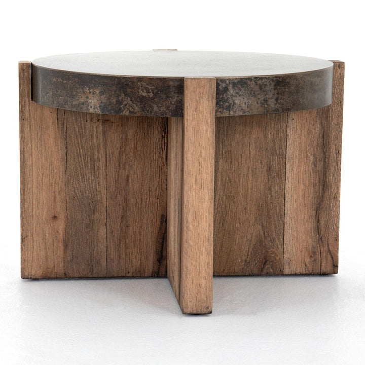 Bradley End Table - Rustic Oak