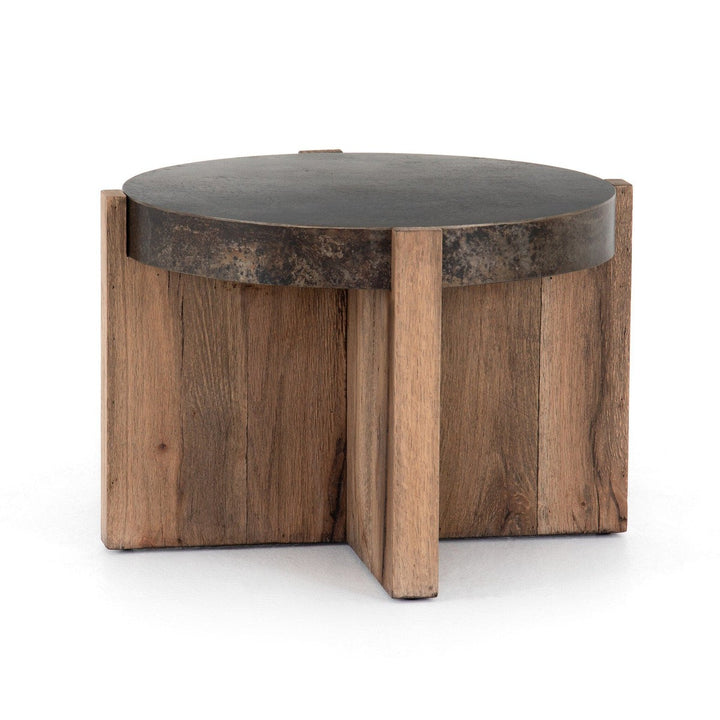 Bradley End Table - Rustic Oak