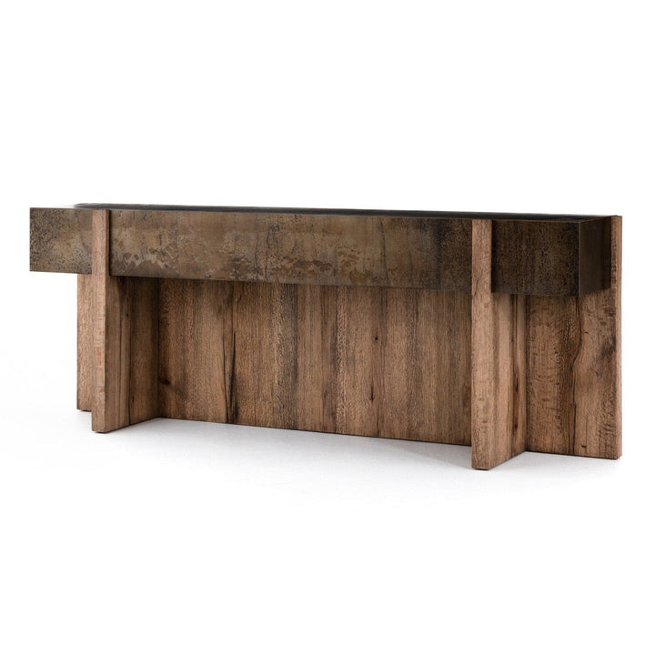 Bradley Console Table - Rustic Oak