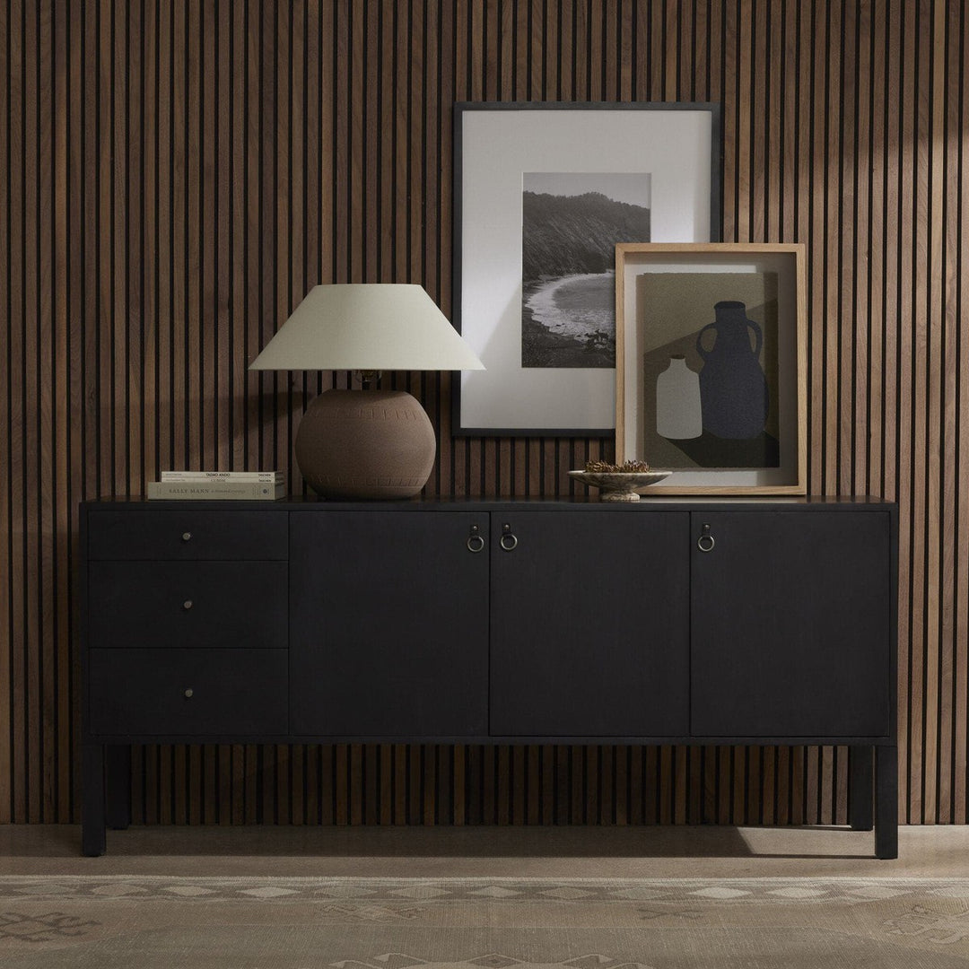 Isaiah Sideboard - Black Wash Poplar