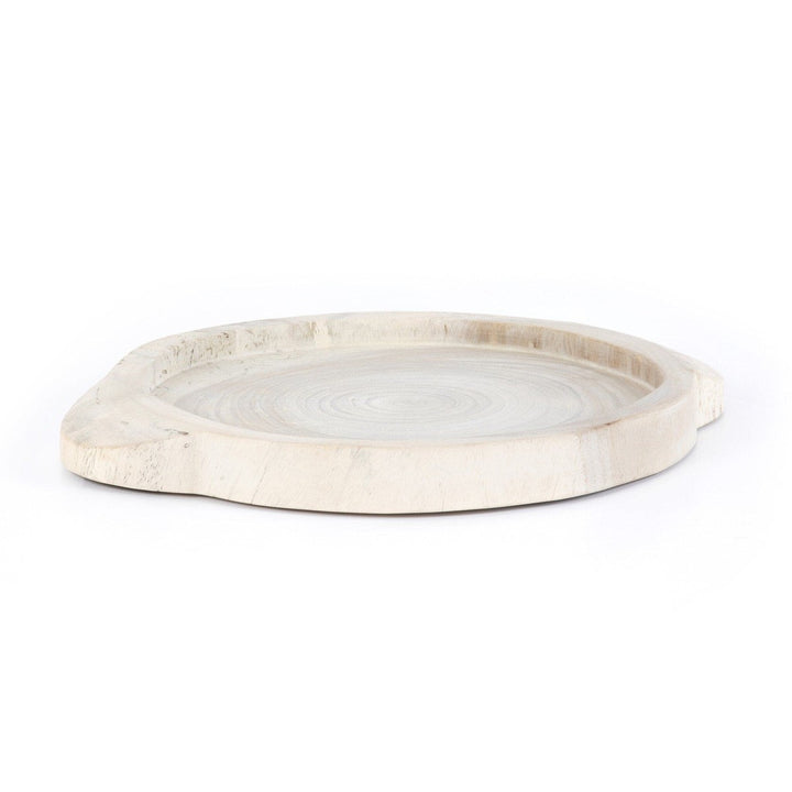 Tristan Round Tray - Ivory