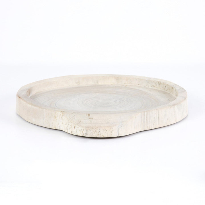 Tristan Round Tray - Ivory