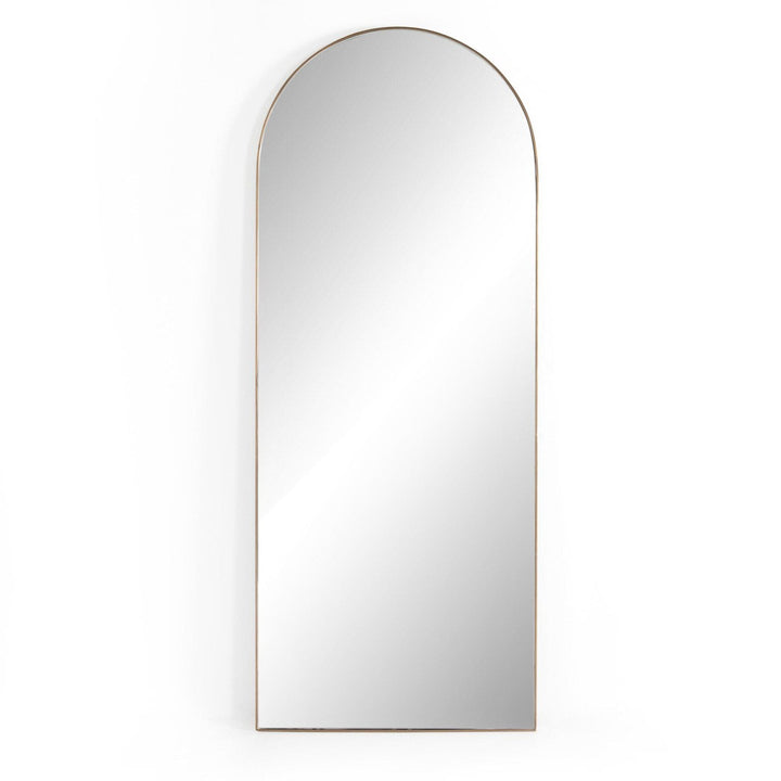 Gabriella Floor Mirror - Polished Brass