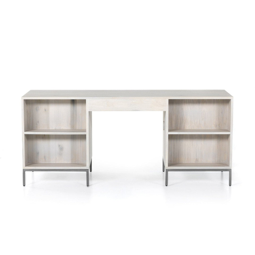 Troy Executive Desk - Dove Poplar