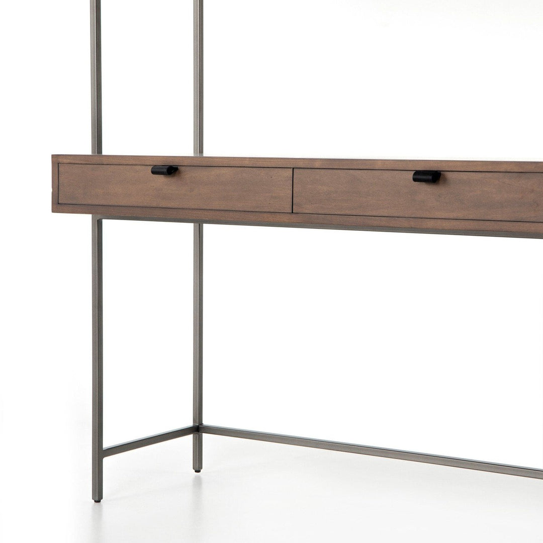 Troy Modular Wall Desk - Auburn Poplar