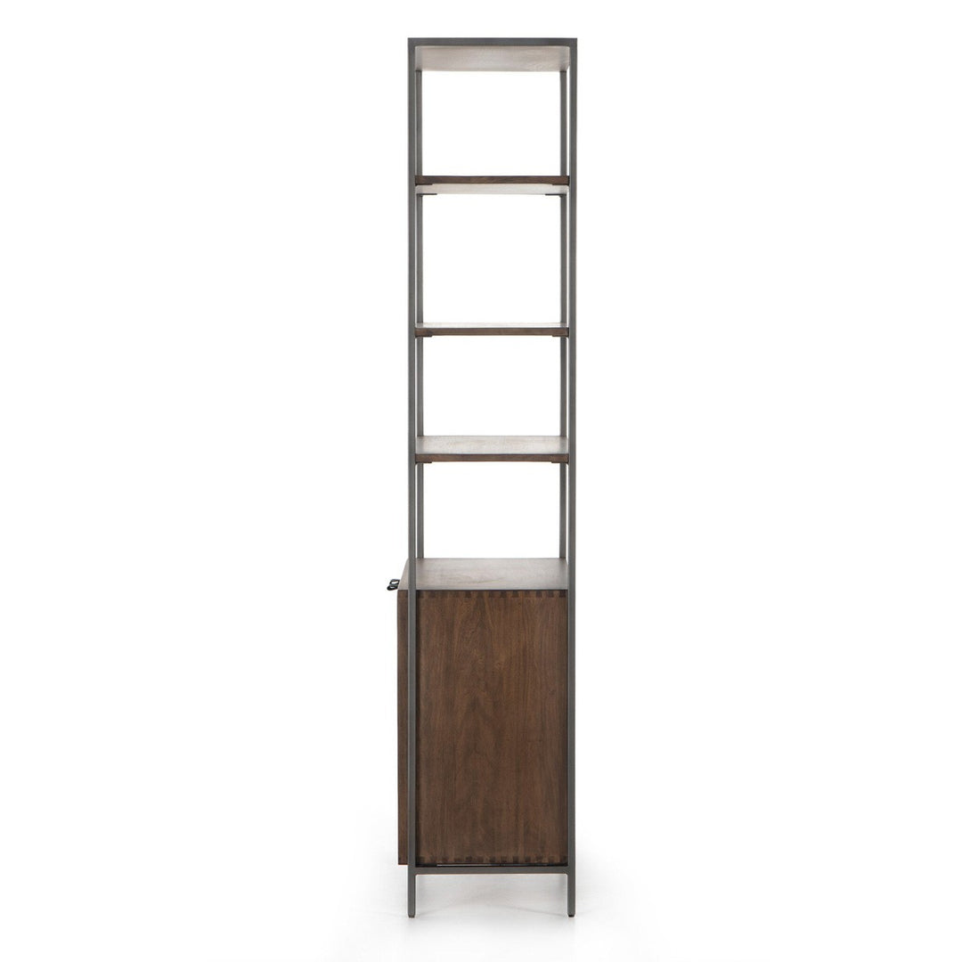 Troy Modular Wide Bookcase - Auburn Poplar