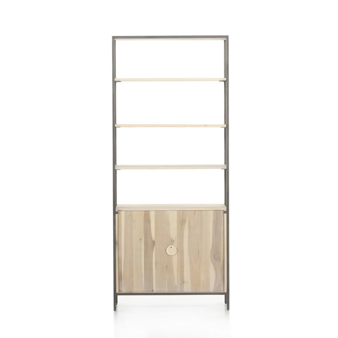 Troy Modular Wide Bookcase - Dove Poplar