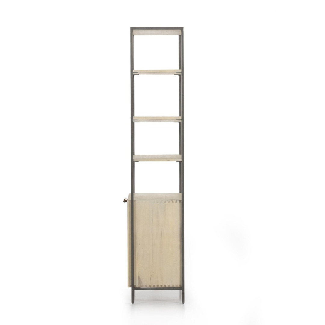 Troy Modular Wide Bookcase - Dove Poplar