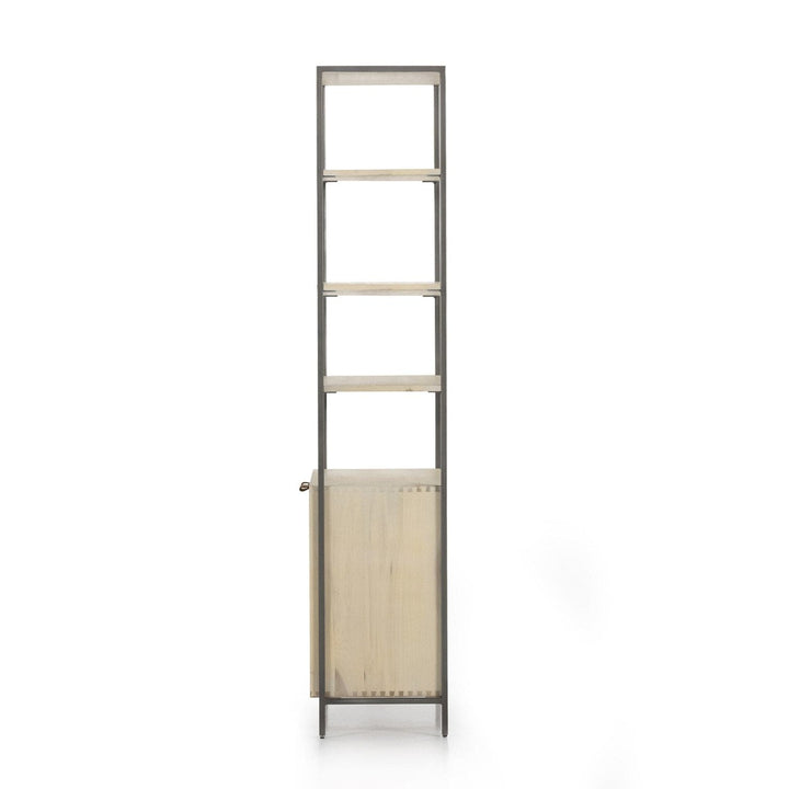 Troy Modular Wide Bookcase - Dove Poplar