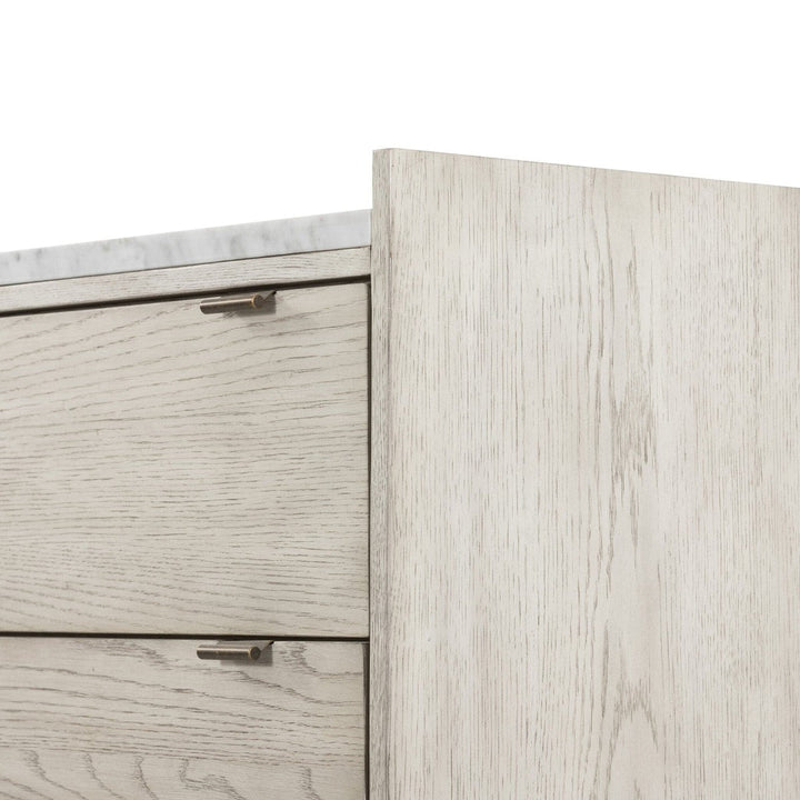 Victor 6 Drawer Dresser - Vintage White Oak