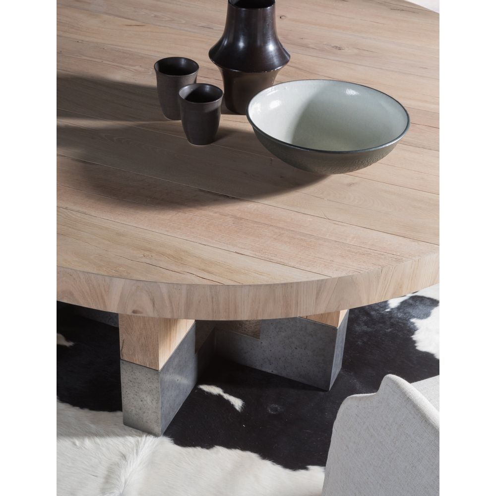 Dining Tables Verite Round Dining Table - Light Oak
