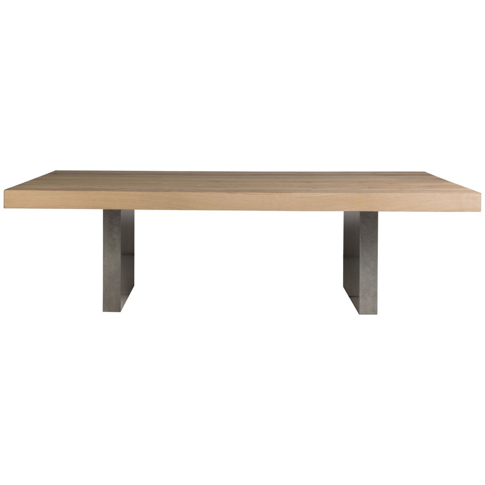 Verite Rectangular Dining Table - Light Oak