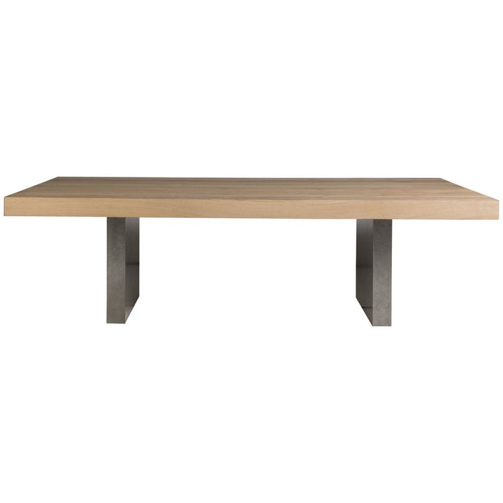Verite Rectangular Dining Table - Light Oak