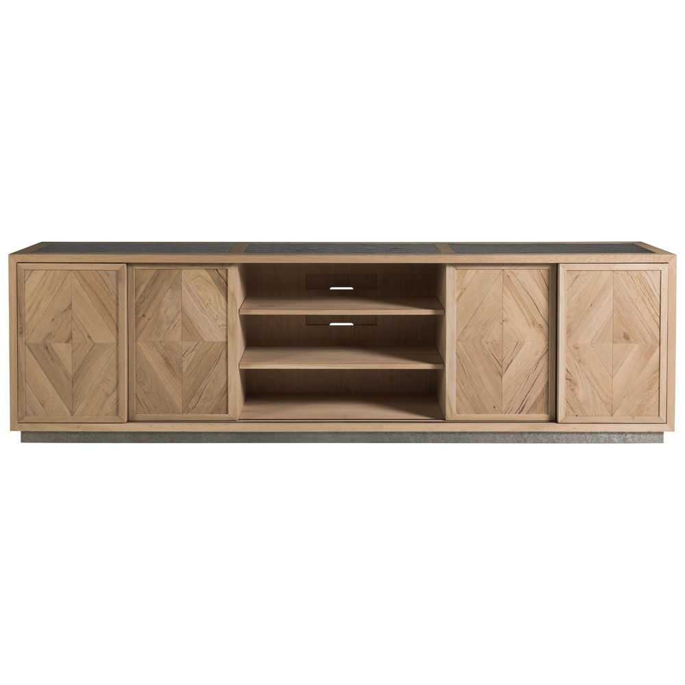 TV Stands & Media Consoles Verite Long Media Console - Light Oak
