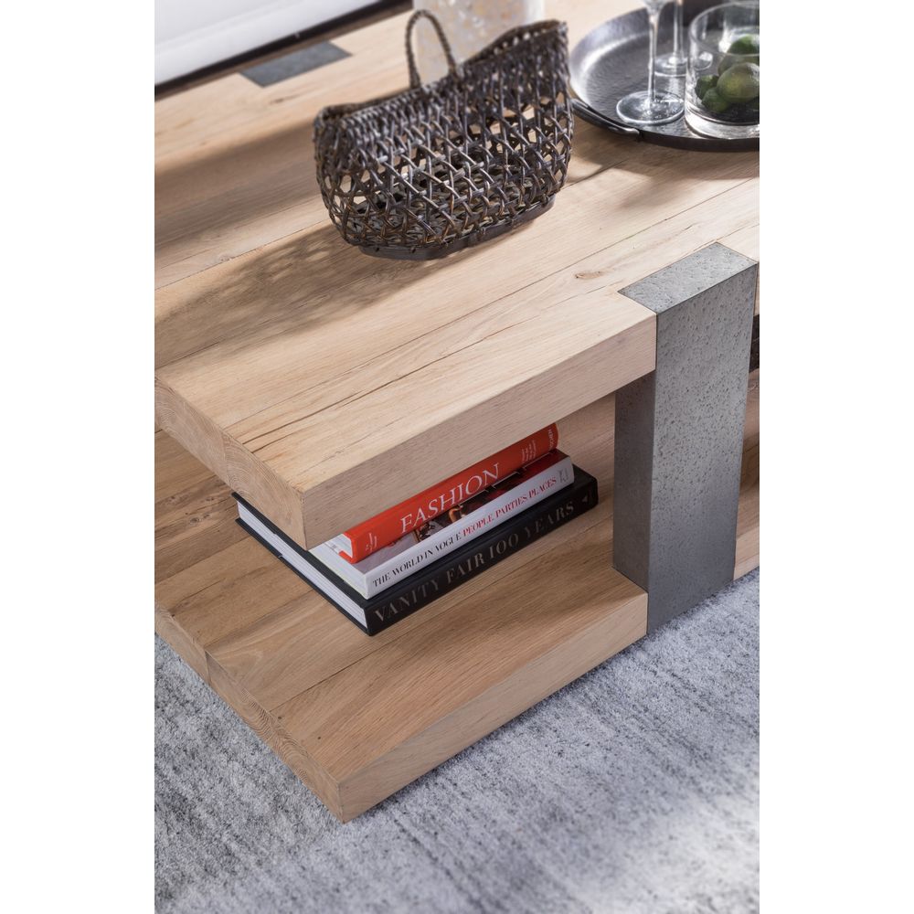 Coffee Tables Verite Rectangular Cocktail Table - Light Oak