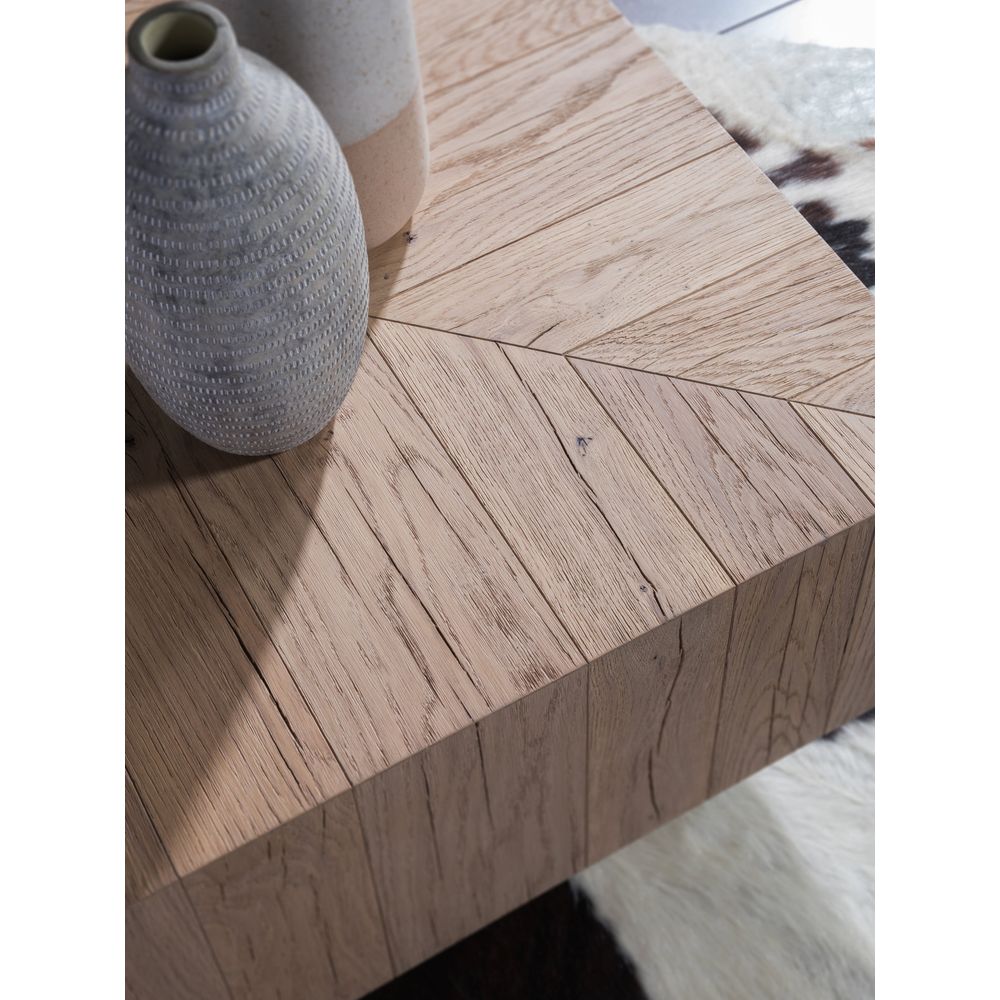 Coffee Tables Verite Square Cocktail Table - Light Oak