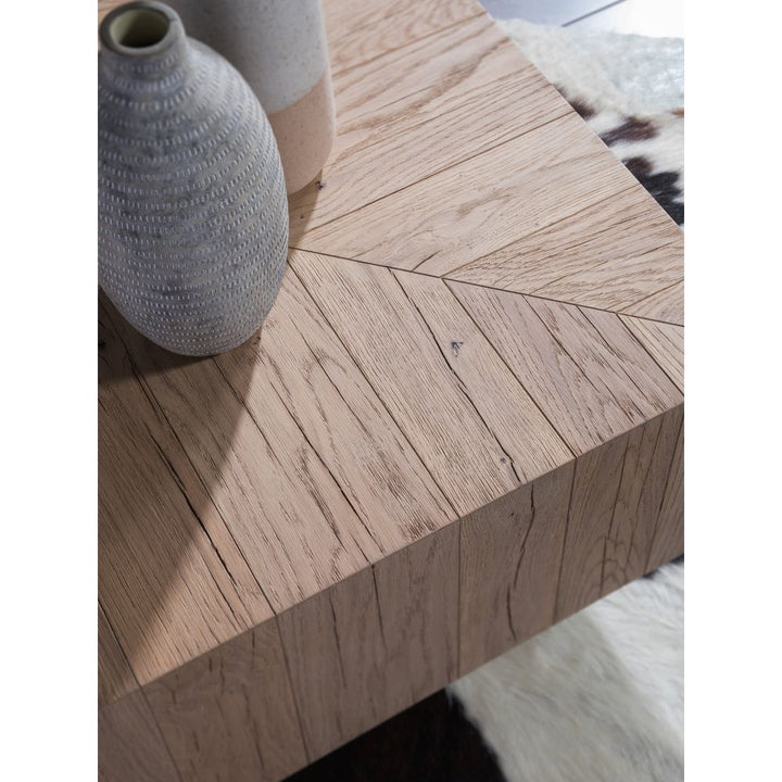 Coffee Tables Verite Square Cocktail Table - Light Oak