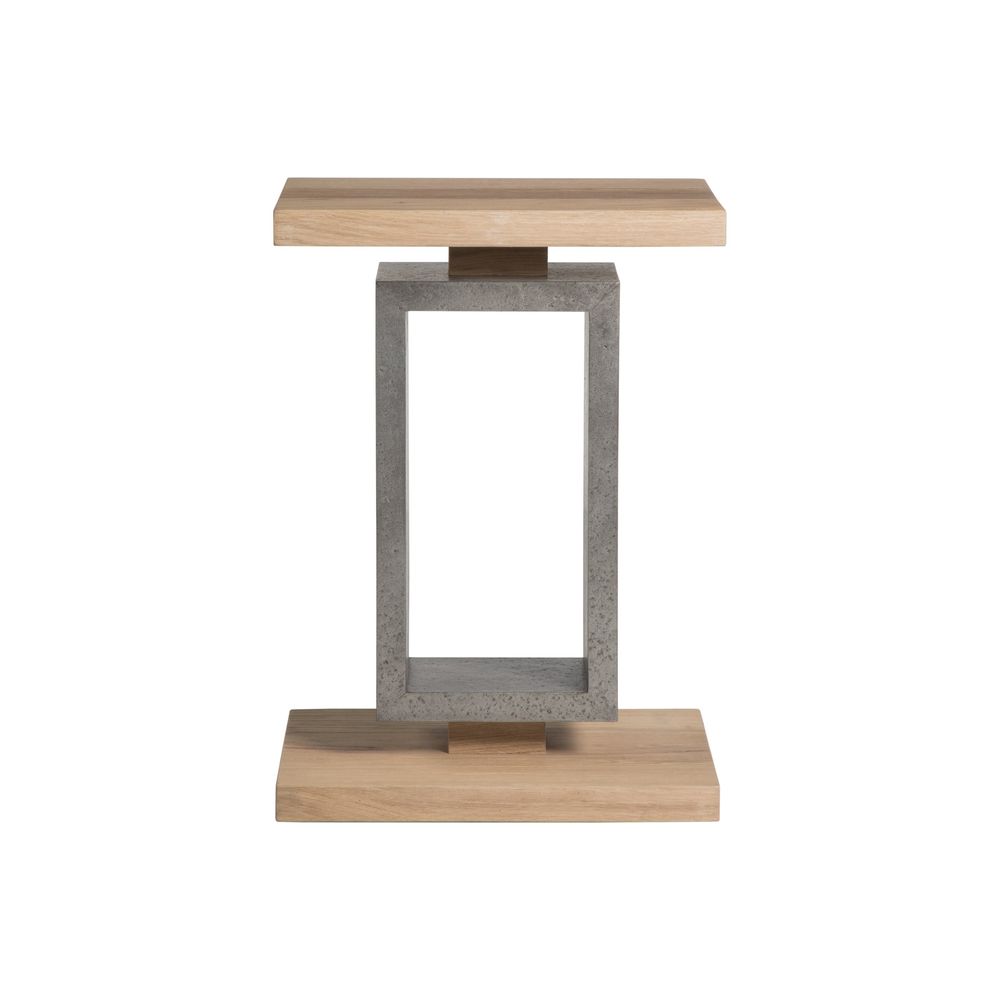 Verite Rectangular Spot Table - Light Oak