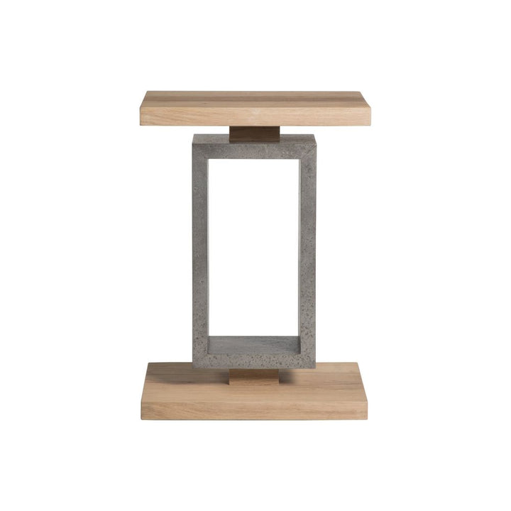 Verite Rectangular Spot Table - Light Oak