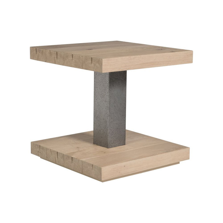 Side Tables Verite Square End Table - Light Oak