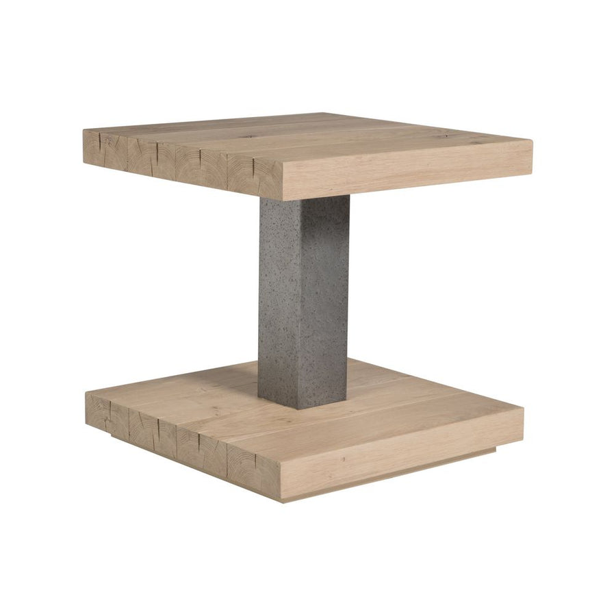 Side Tables Verite Square End Table - Light Oak