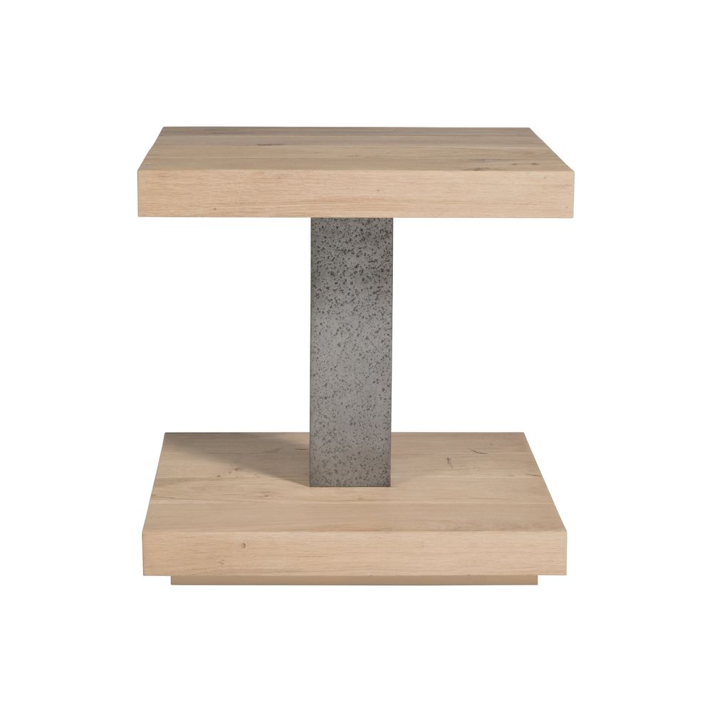 Side Tables Verite Square End Table - Light Oak