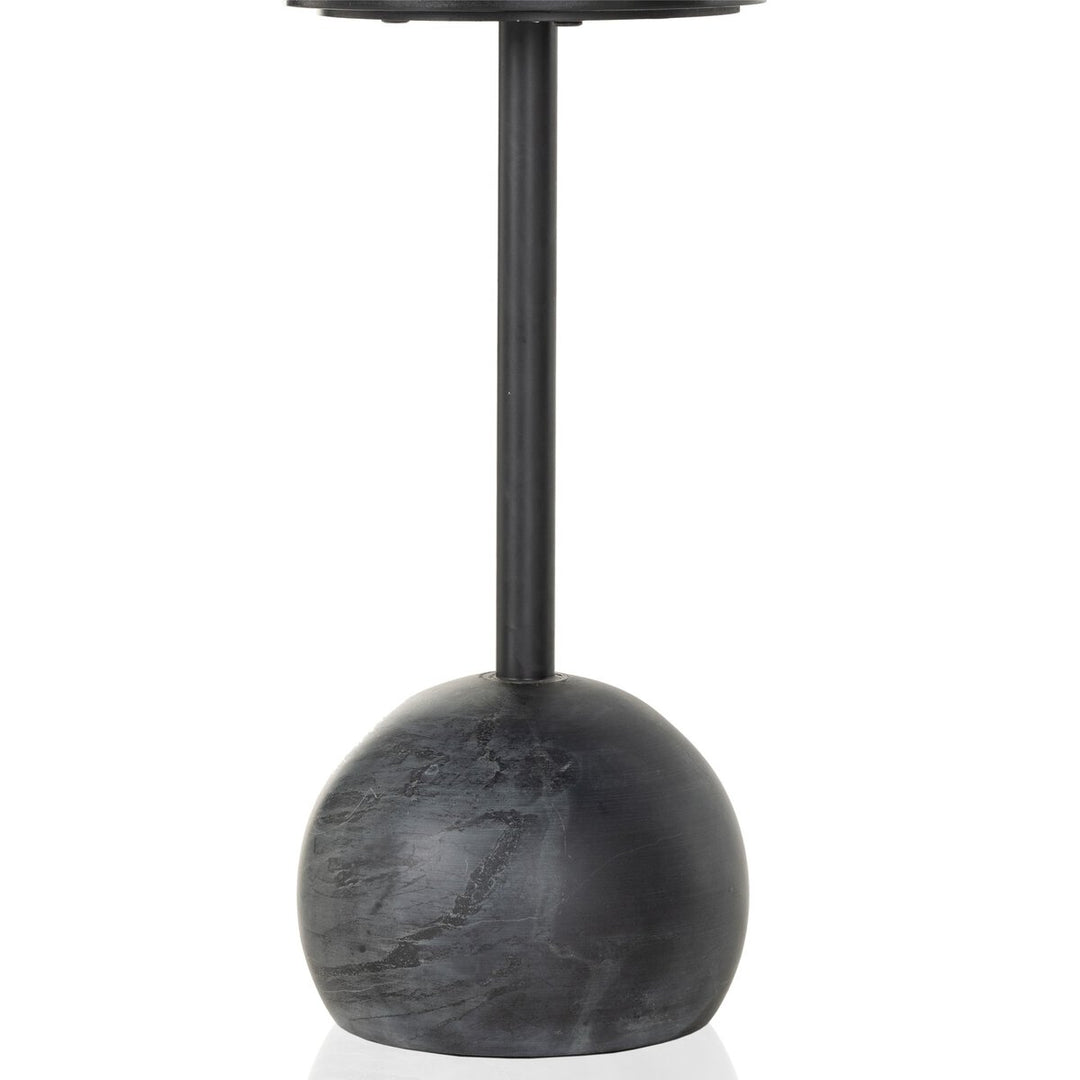 Fiona Accent Table - Black Marble