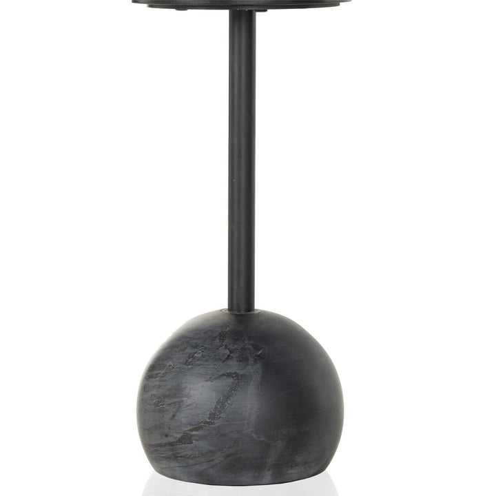 Fiona Accent Table - Black Marble