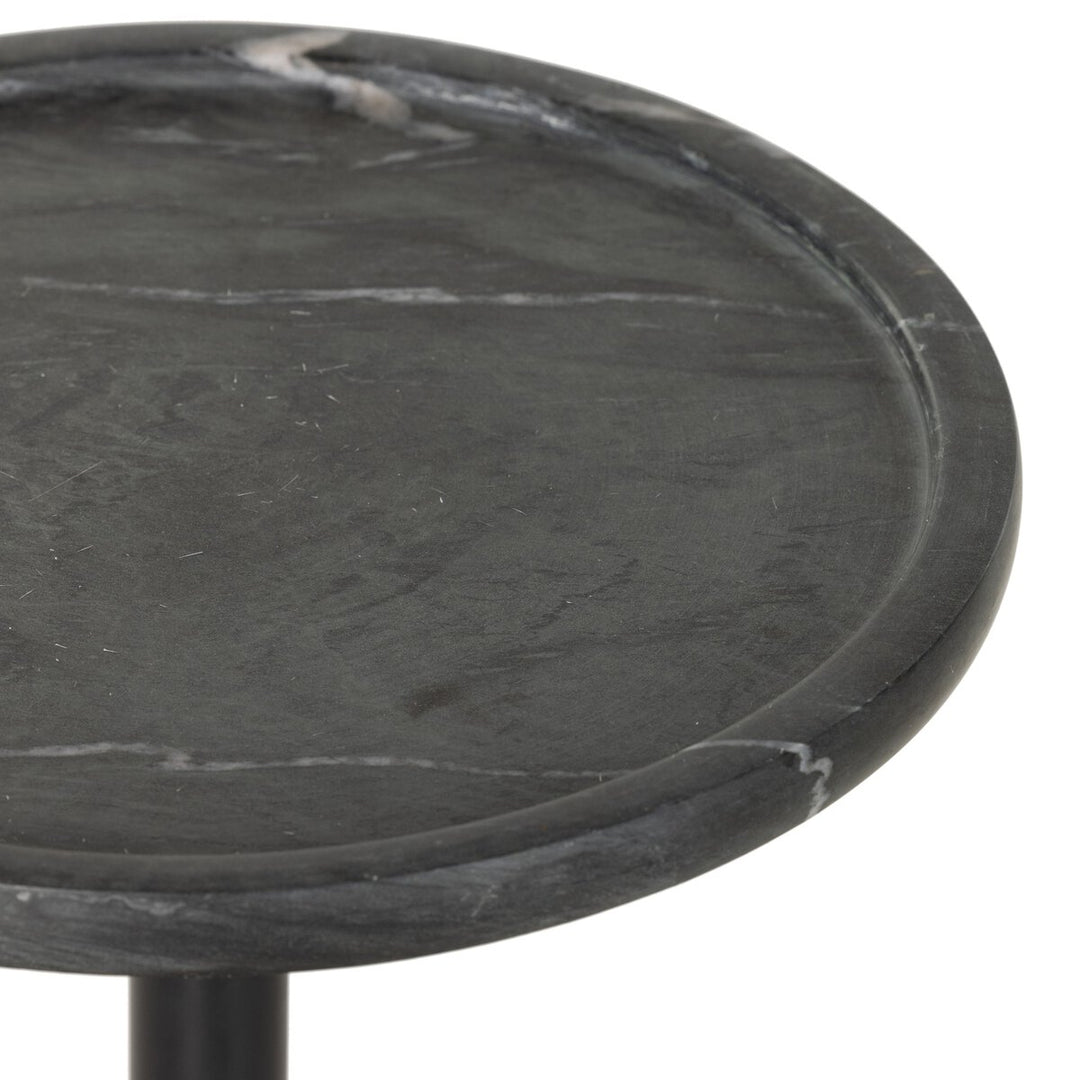 Fiona Accent Table - Black Marble