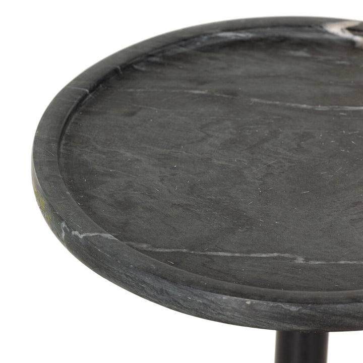 Fiona Accent Table - Black Marble