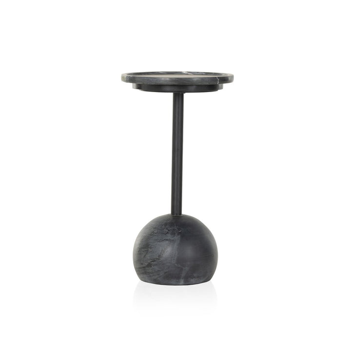 Fiona Accent Table - Black Marble