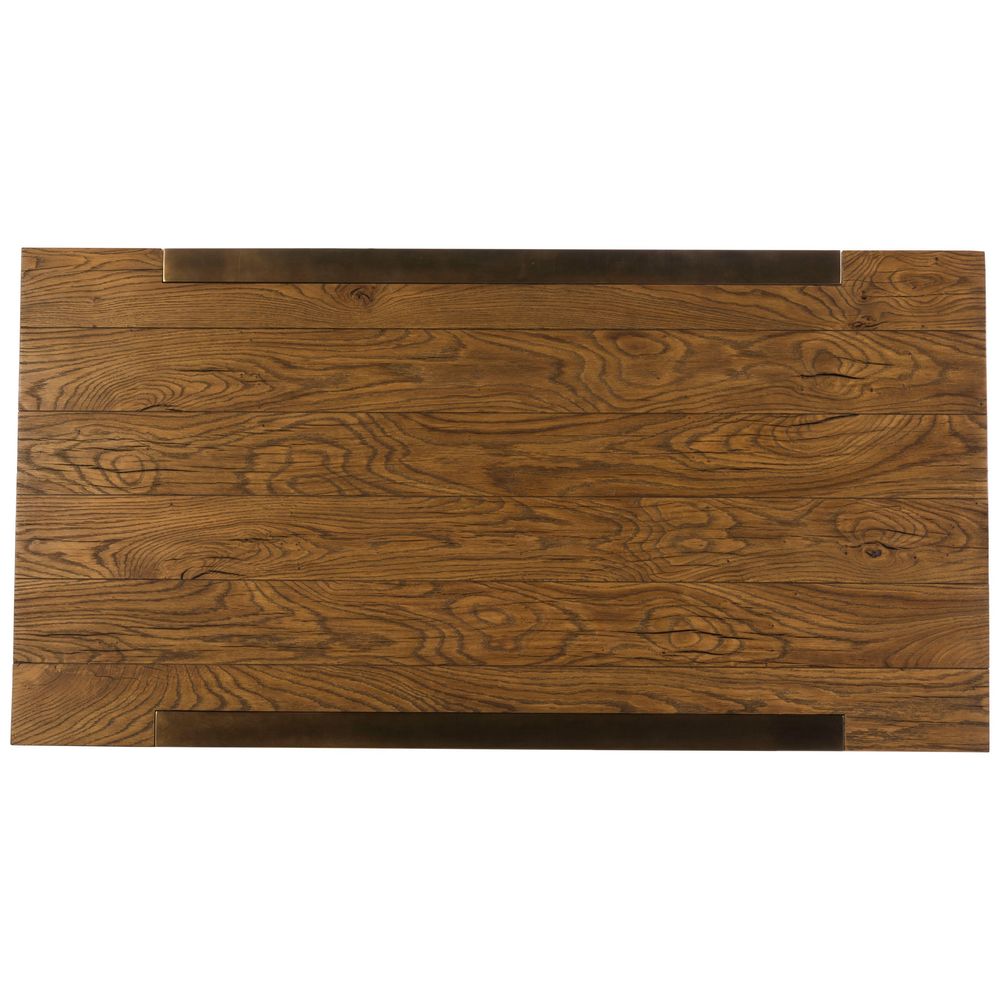 Canto Rectangular Cocktail Table - Medium Brown