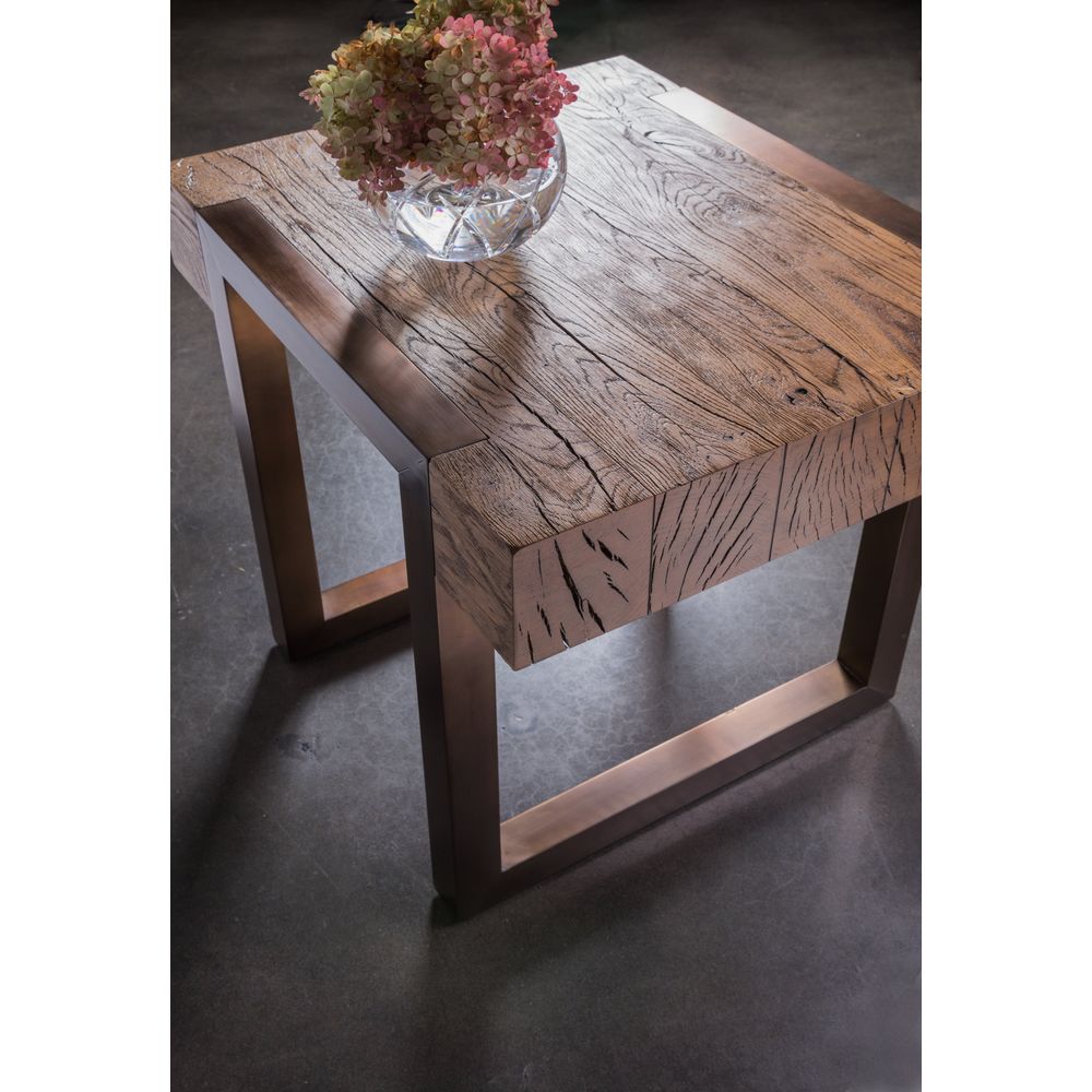 Side Tables Canto End Table - Medium Brown