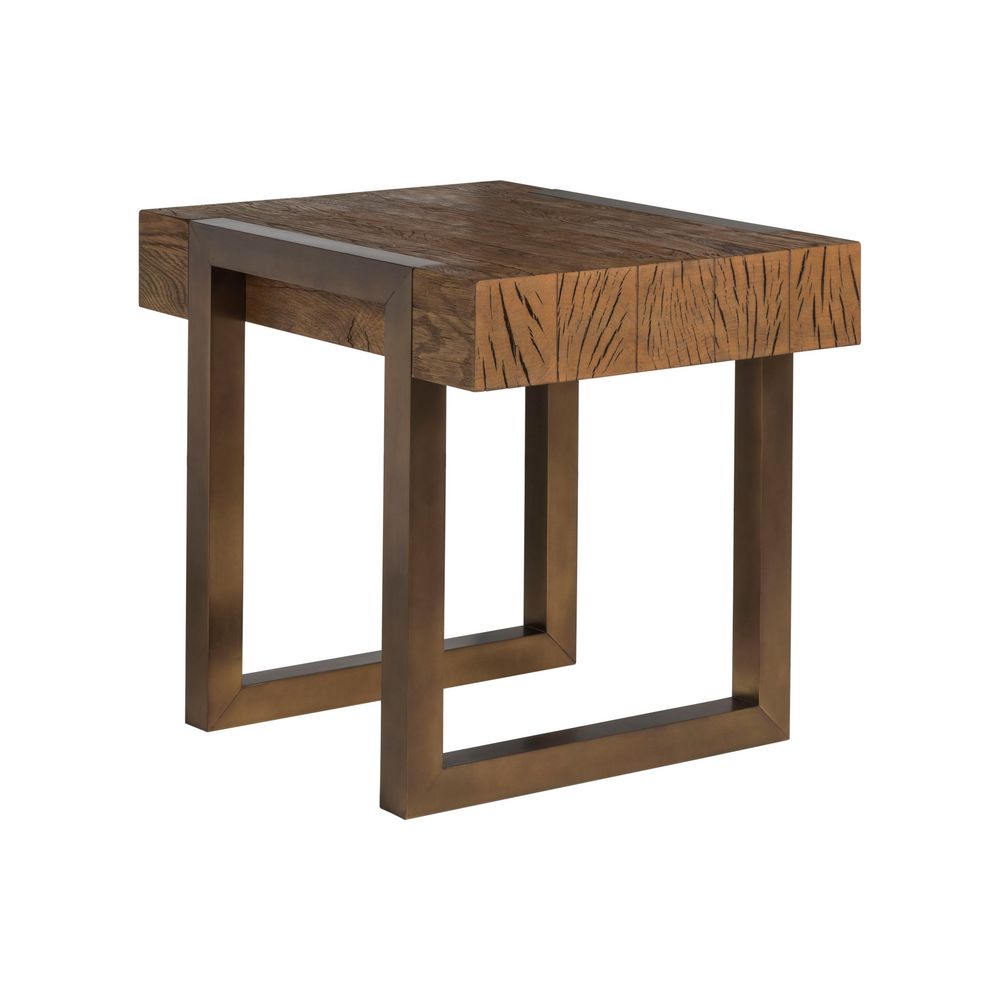 Side Tables Canto End Table - Medium Brown