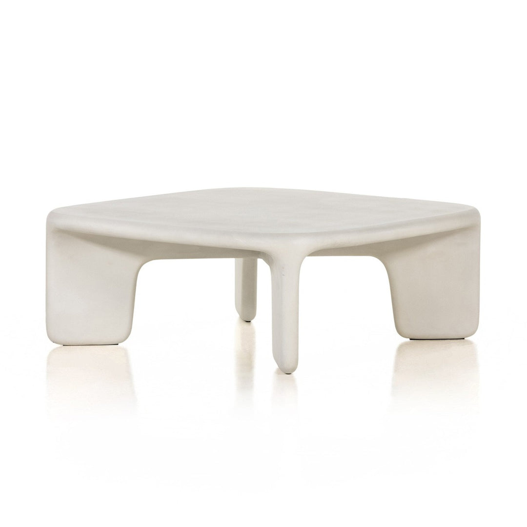 Diego Coffee Table - White Concrete