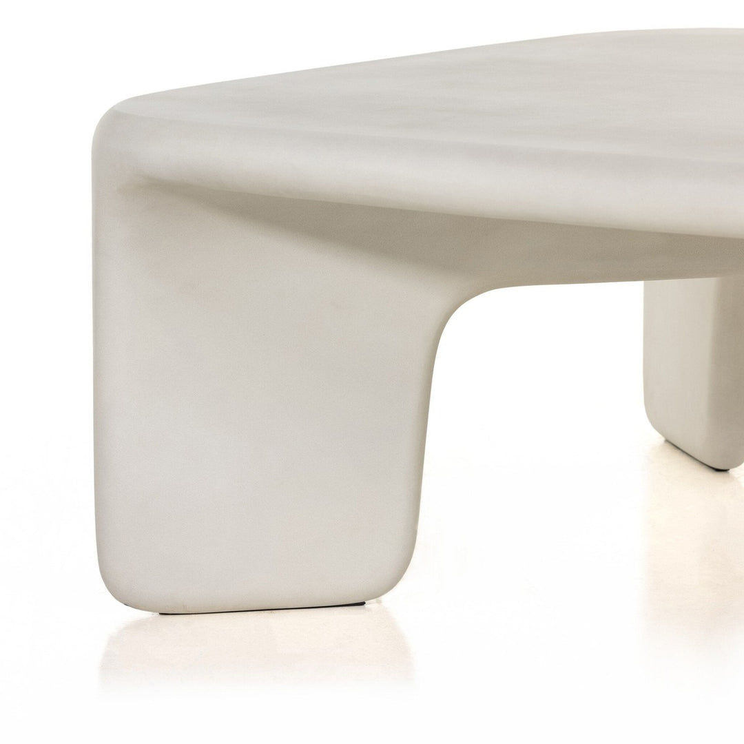 Diego Coffee Table - White Concrete