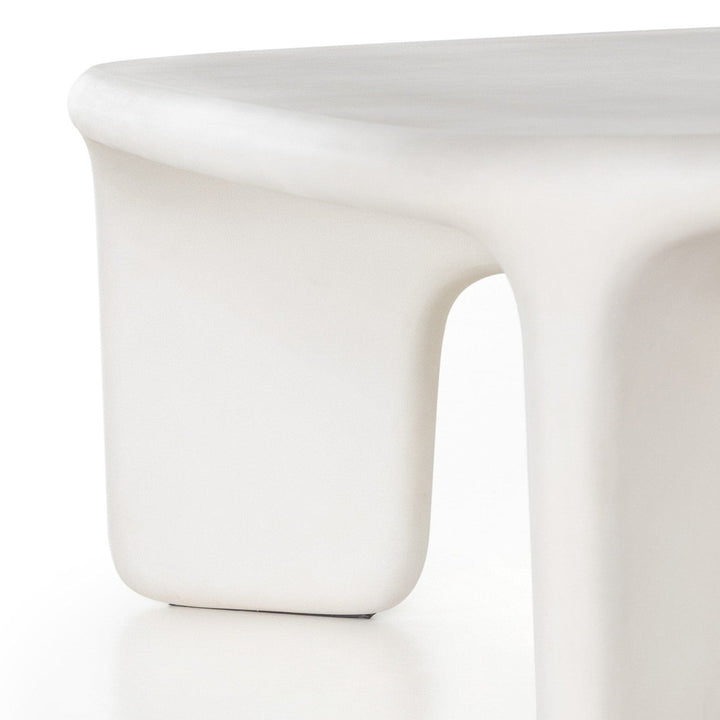 Diego Coffee Table - White Concrete