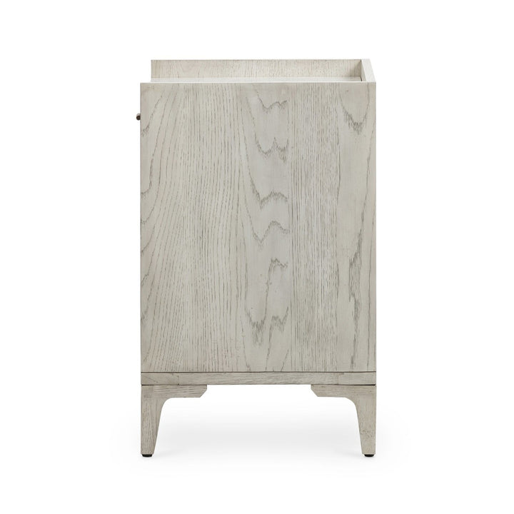 Victor Nightstand - Vintage White Oak