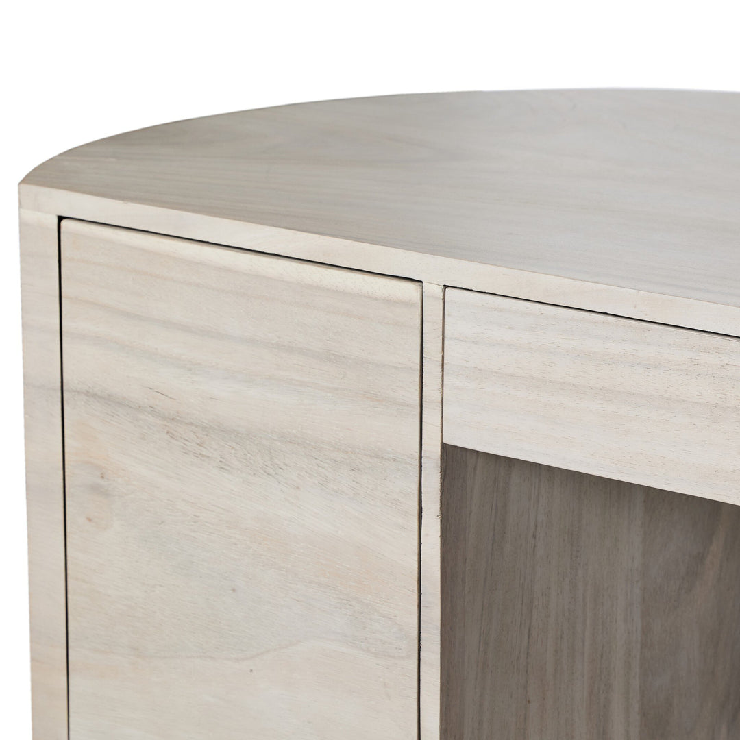 Noctis Executive Desk - Bleached Guanacaste