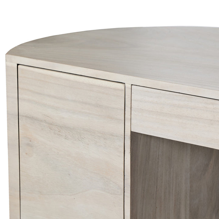 Noctis Executive Desk - Bleached Guanacaste