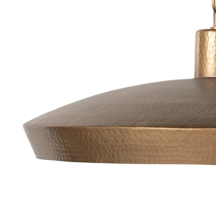 Elliot Pendant - Hammered Antique Brass