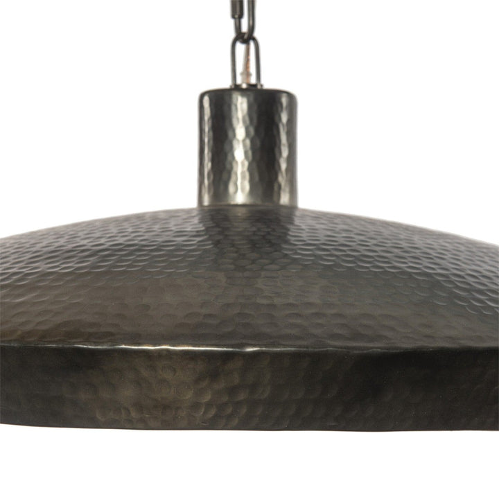 Elliot Pendant - Hammered Dark Antique Brass