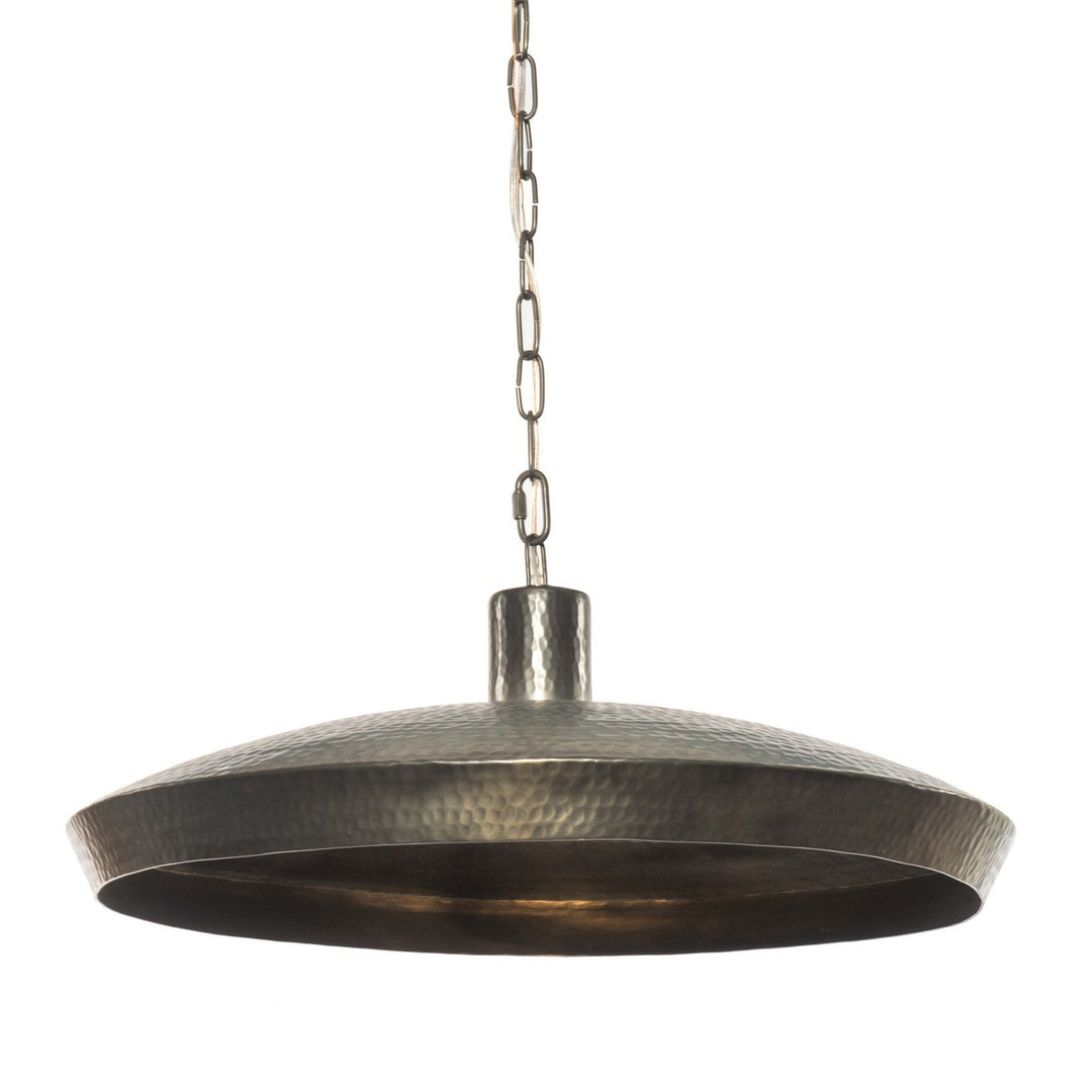 Elliot Pendant - Hammered Dark Antique Brass