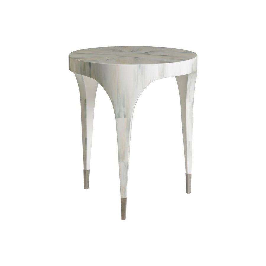 Side Tables Bello Round Spot Table - Creamy White