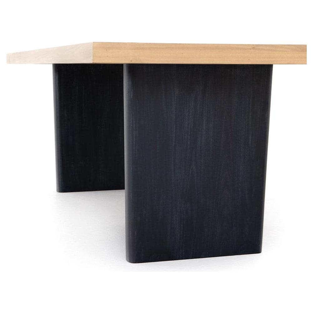 Ula Dining Table - Dry Wash Poplar-Four Hands-STOCKR-224306-001-Dining Tables-3-France and Son
